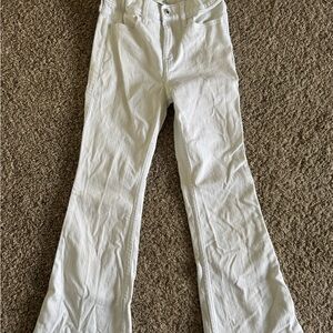 White Flared Jeans